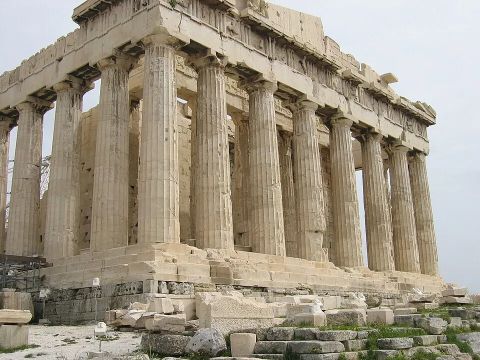 The Parthenon in Athens